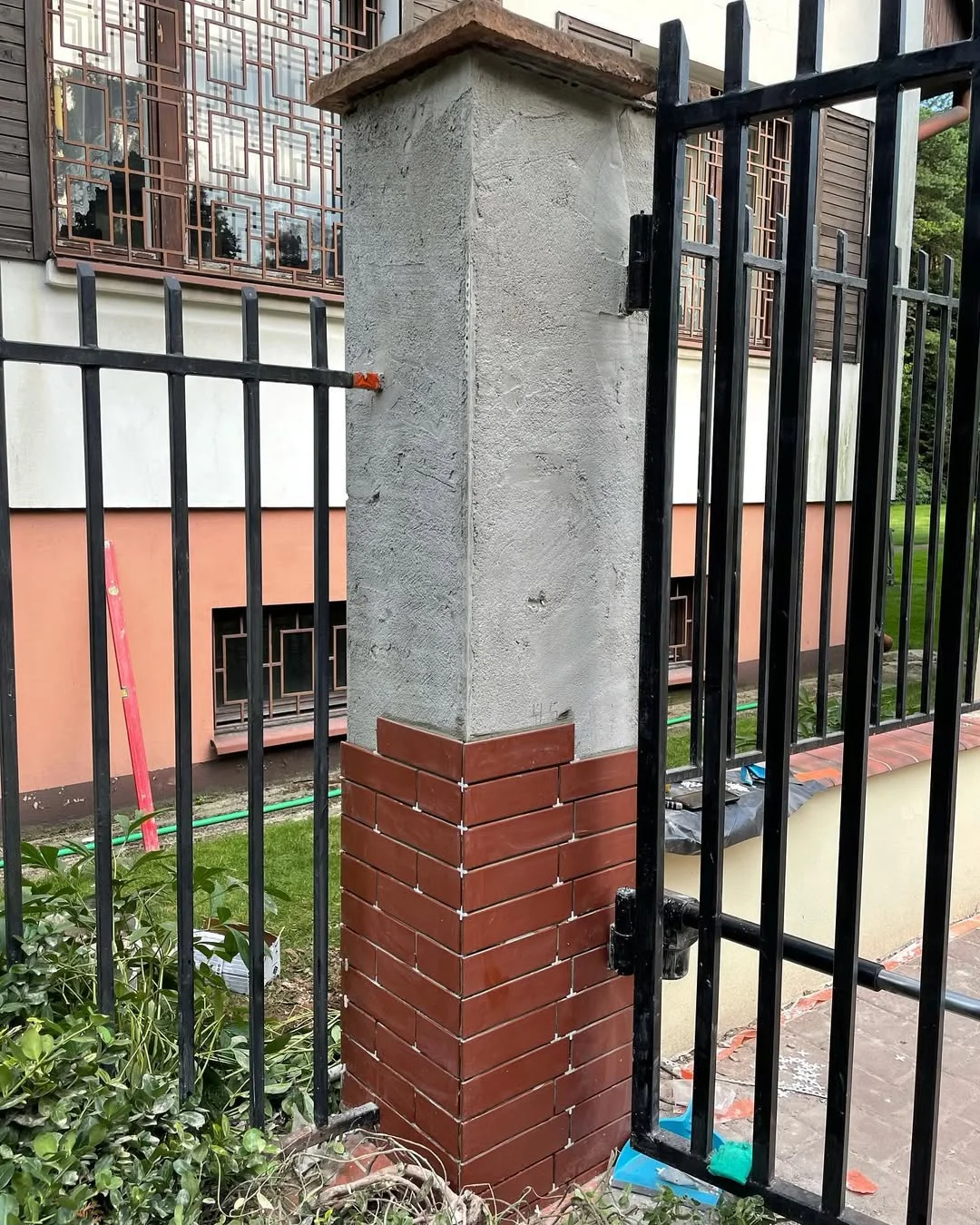 Brick pillar restoration — photo 5 of 5