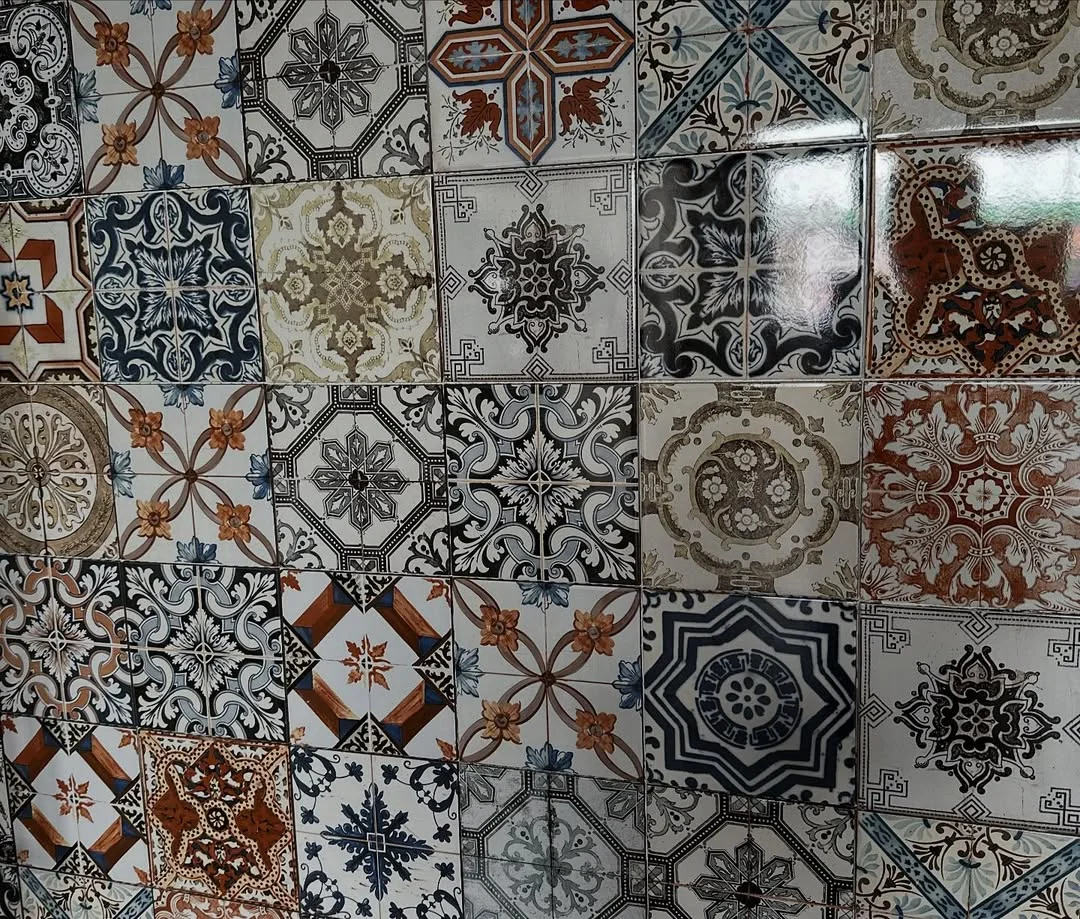 Patterned tile details — photo 1 of 6