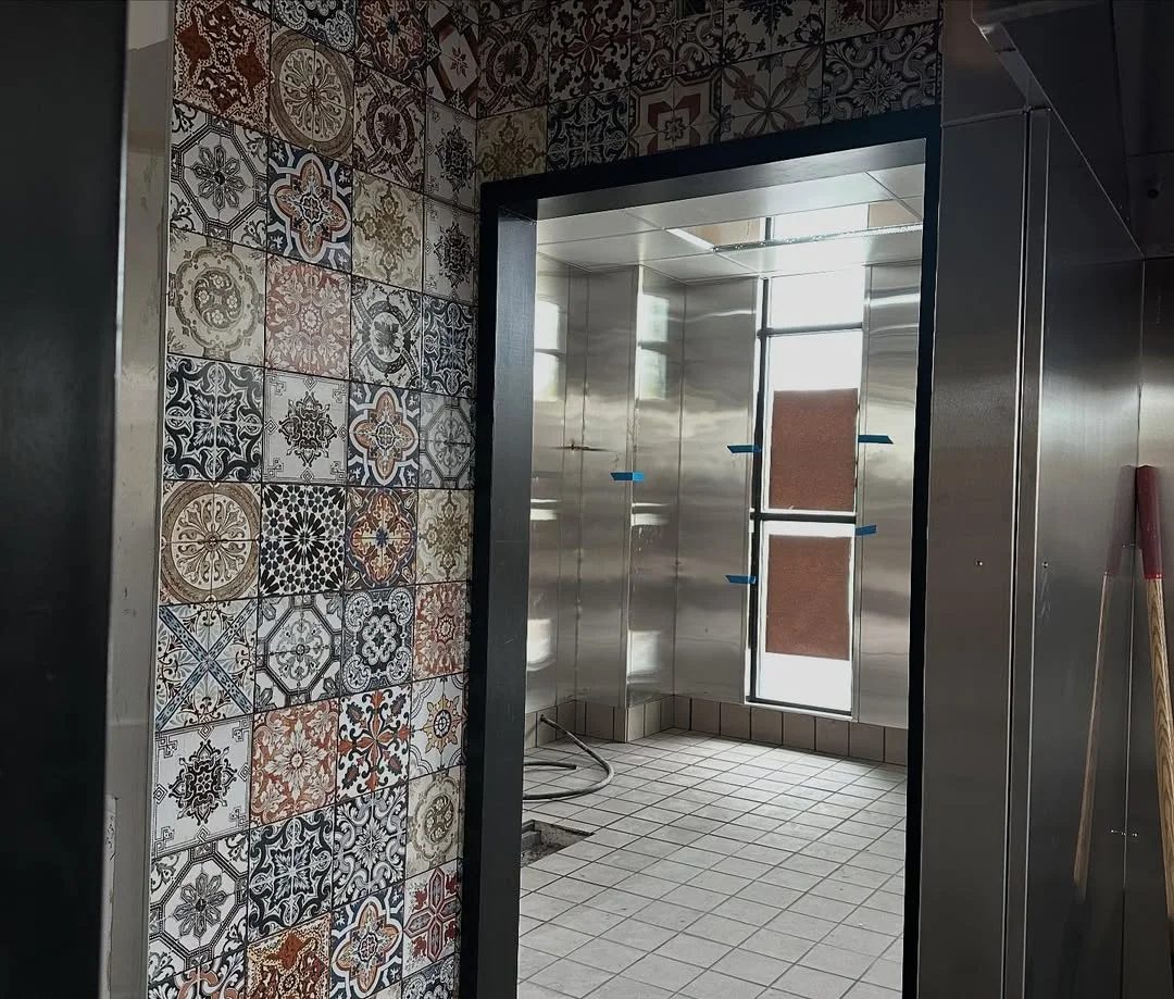 Patterned tile details — photo 3 of 6