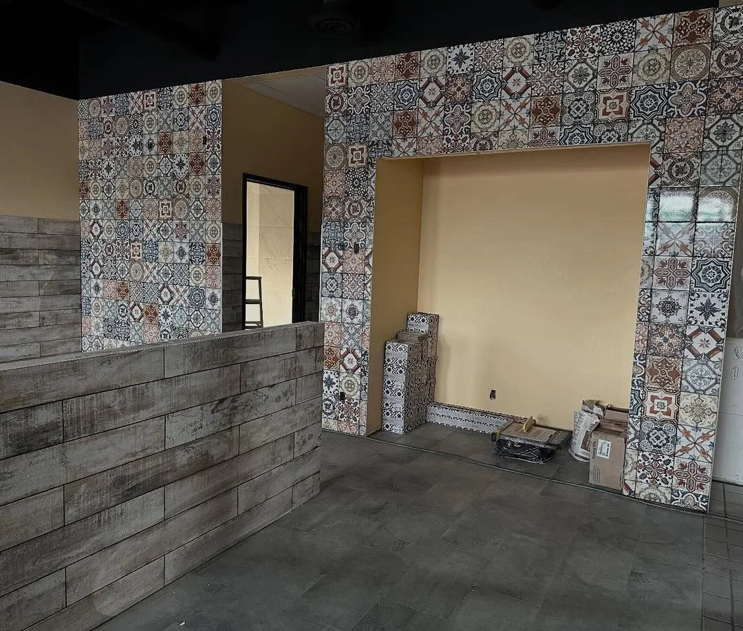 Patterned tile details — photo 4 of 6