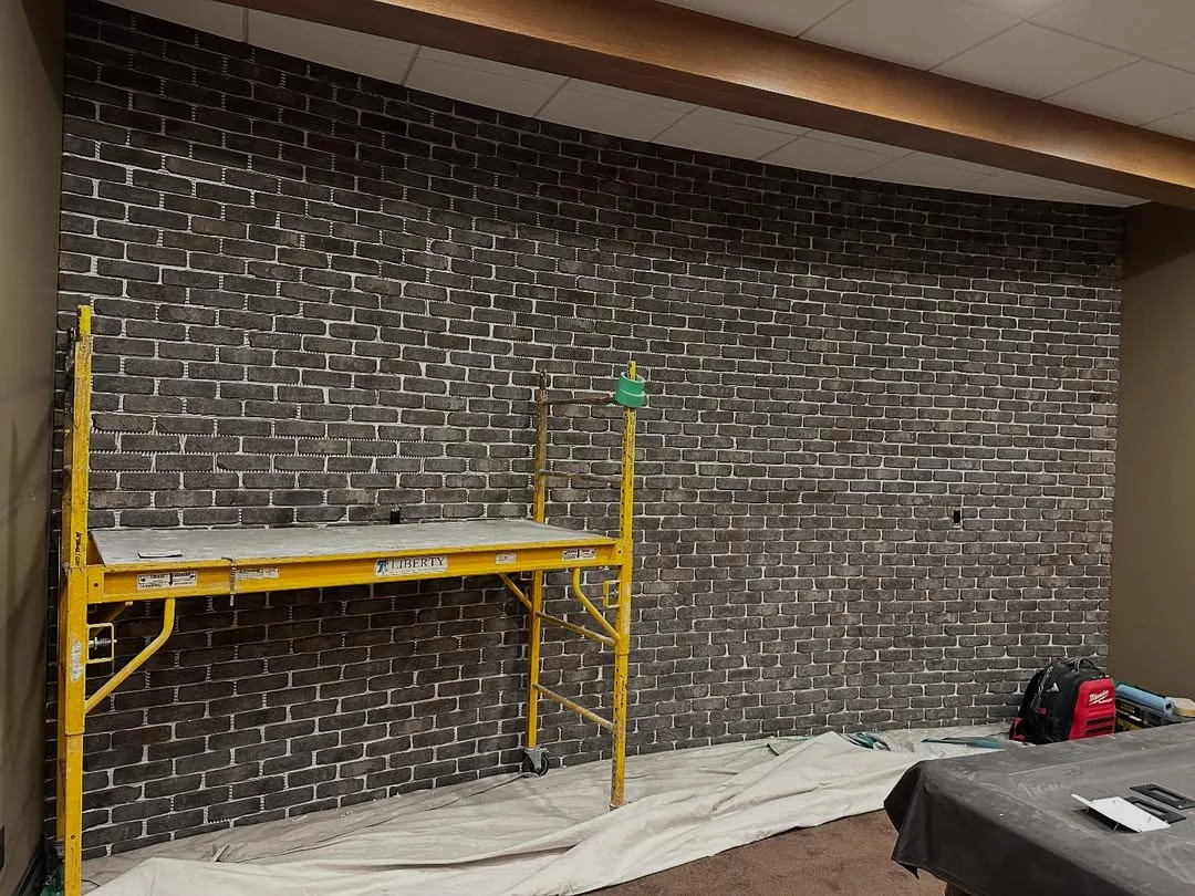 Brick feature wall — photo 3 of 4